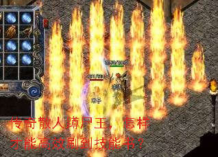 传奇散人蹲尸王,怎样才能高效刷到技能书? 传奇散人蹲尸王,怎样才能高效刷到技能书?