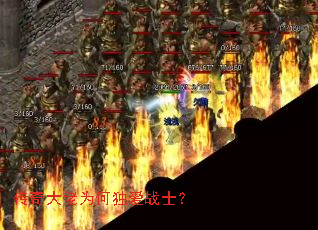 传奇大佬为何独爱战士? 传奇大佬为何独爱战士?