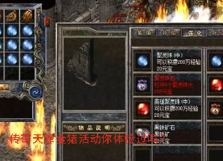 传奇天降金猪活动你体验过吗? 传奇天降金猪活动你体验过吗?