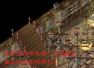 单职业传奇私服:未知暗殿真假BOSS如何辨别? 单职业传奇私服:未知暗殿真假BOSS如何辨别?