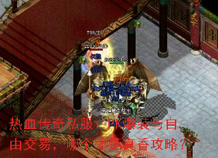 热血传奇私服:PK爆装与自由交易,哪个才是真香攻略? 热血传奇私服:PK爆装与自由交易,哪个才是真香攻略?