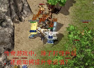 传奇游戏中,除了打怪升级,还能如何提升幸运值? 传奇游戏中,除了打怪升级,还能如何提升幸运值?