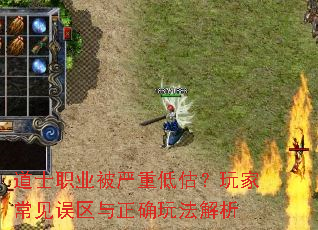 道士职业被严重低估?玩家常见误区与正确玩法解析 道士职业被严重低估?玩家常见误区与正确玩法解析