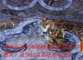 传奇私服召唤骷髅技能到底要不要用?资深玩家实战经验分享 传奇私服召唤骷髅技能到底要不要用?资深玩家实战经验分享