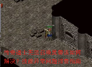 传奇道士无法召唤灵兽该如何解决?技能异常问题排查指南 传奇道士无法召唤灵兽该如何解决?技能异常问题排查指南