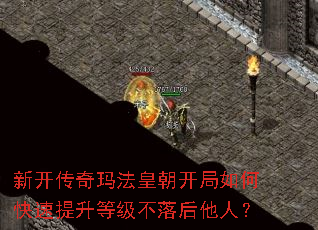 新开传奇玛法皇朝开局如何快速提升等级不落后他人? 新开传奇玛法皇朝开局如何快速提升等级不落后他人?