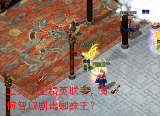 五大职业精英联手,如何智取剧毒蜘蛛王? 五大职业精英联手,如何智取剧毒蜘蛛王?