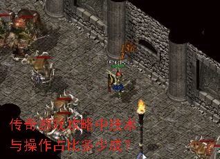 传奇游戏攻略中技术与操作占比多少成? 传奇游戏攻略中技术与操作占比多少成?