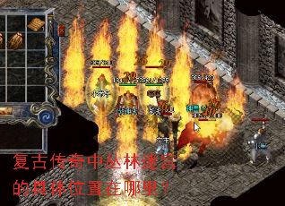 复古传奇中丛林迷宫的具体位置在哪里? 复古传奇中丛林迷宫的具体位置在哪里?