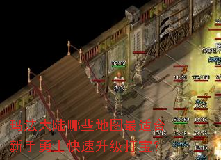 玛法大陆哪些地图最适合新手勇士快速升级打宝? 玛法大陆哪些地图最适合新手勇士快速升级打宝?