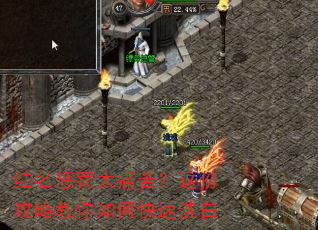 红名惩罚太痛苦?这份攻略教你如何快速洗白 红名惩罚太痛苦?这份攻略教你如何快速洗白