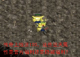 传奇上线送100,这些逆天属性是官方福利还是隐藏福利? 传奇上线送100,这些逆天属性是官方福利还是隐藏福利?