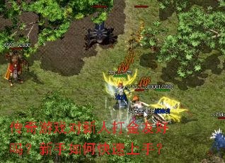 传奇游戏对新人打金友好吗?新手如何快速上手? 传奇游戏对新人打金友好吗?新手如何快速上手?