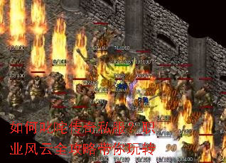 如何叱咤传奇私服?职业风云全攻略带你玩转 如何叱咤传奇私服?职业风云全攻略带你玩转