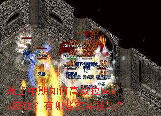 战士中期如何高效拉boss赚钱?有哪些实用技巧? 战士中期如何高效拉boss赚钱?有哪些实用技巧?