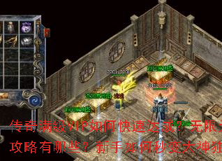传奇满级VIP如何快速达成?无限元宝获取攻略有哪些?新手如何秒变大神独步沙巴克? 传奇满级VIP如何快速达成?无限元宝获取攻略有哪些?新手如何秒变大神独步沙巴克?