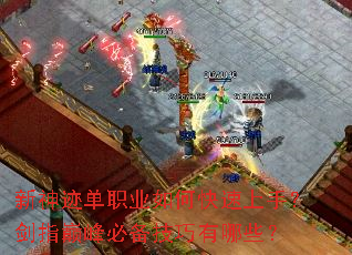 新神迹单职业如何快速上手?剑指巅峰必备技巧有哪些? 新神迹单职业如何快速上手?剑指巅峰必备技巧有哪些?
