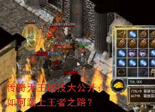 传奇天王秘技大公开:如何踏上王者之路? 传奇天王秘技大公开:如何踏上王者之路?