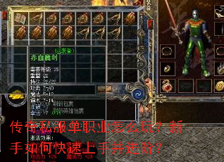 传奇私服单职业怎么玩?新手如何快速上手并进阶? 传奇私服单职业怎么玩?新手如何快速上手并进阶?