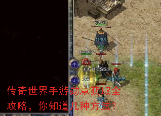 传奇世界手游勋章获取全攻略,你知道几种方法? 传奇世界手游勋章获取全攻略,你知道几种方法?