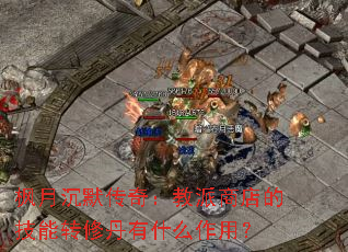 枫月沉默传奇:教派商店的技能转修丹有什么作用? 枫月沉默传奇:教派商店的技能转修丹有什么作用?