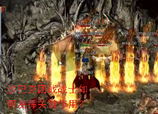 沙巴克团战战士如何发挥关键作用? 沙巴克团战战士如何发挥关键作用?