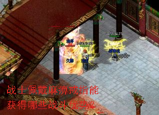 战士佩戴麻痹戒指能获得哪些战斗优势? 战士佩戴麻痹戒指能获得哪些战斗优势?