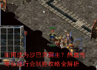 如何成为沙巴克霸主?热血传奇私服行会制胜攻略全解析 如何成为沙巴克霸主?热血传奇私服行会制胜攻略全解析