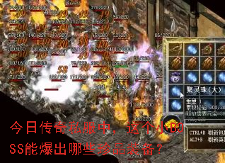 今日传奇私服中,这个小BOSS能爆出哪些珍品装备? 今日传奇私服中,这个小BOSS能爆出哪些珍品装备?