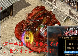 道士英雄强化技能大揭秘,哪个才是最强神技? 道士英雄强化技能大揭秘,哪个才是最强神技?