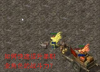 如何快速提升单职业角色的战斗力? 如何快速提升单职业角色的战斗力?
