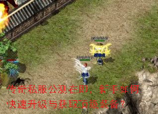 传奇私服公测在即,新手如何快速升级与获取顶级装备? 传奇私服公测在即,新手如何快速升级与获取顶级装备?