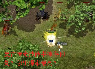 复古传奇技能书掉落何处?哪里爆率最高? 复古传奇技能书掉落何处?哪里爆率最高?