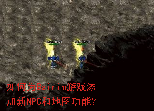 ���ΪBairim��Ϸ������NPC�͵�ͼ���ܣ�