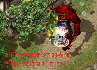 如何击败传奇3中的赤血恶魔?求详细打法攻略 如何击败传奇3中的赤血恶魔?求详细打法攻略