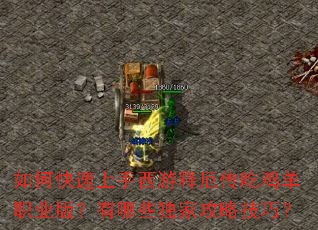 如何快速上手西游释厄传吃鸡单职业版?有哪些独家攻略技巧? 如何快速上手西游释厄传吃鸡单职业版?有哪些独家攻略技巧?