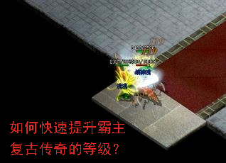 如何快速提升霸主复古传奇的等级? 如何快速提升霸主复古传奇的等级?