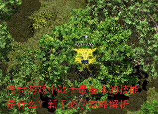 传奇游戏中战士最基本的技能是什么?新手必学攻略解析 传奇游戏中战士最基本的技能是什么?新手必学攻略解析